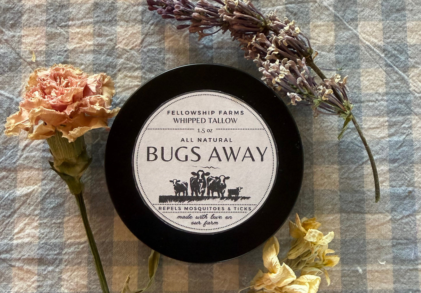 Bugs Away Tallow Lotion